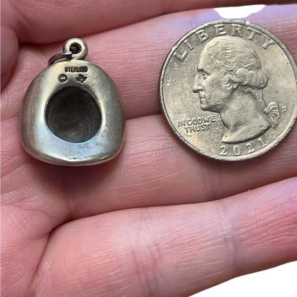 Sterling Hat Charm - Picture 3 of 3
